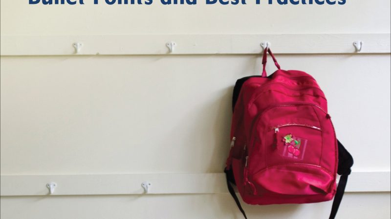 Bullying Today: Bullet Points and Best Practices