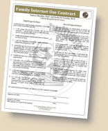 Family Internet Use Contract