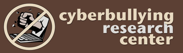 Here against. Кибербуллинг. Cyber Bully research Center logo.