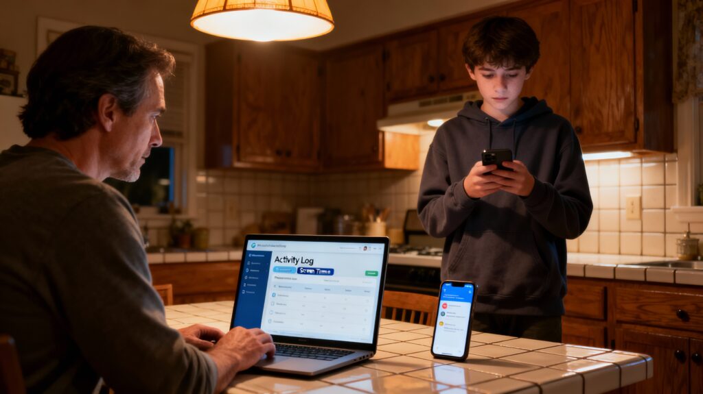 parental-monitoring-software-dashboard